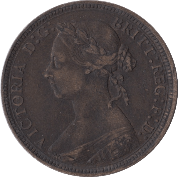 1885 HALFPENNY ( GF ) - Halfpenny - Cambridgeshire Coins