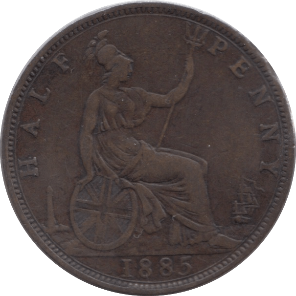 1885 HALFPENNY ( GF ) - Halfpenny - Cambridgeshire Coins