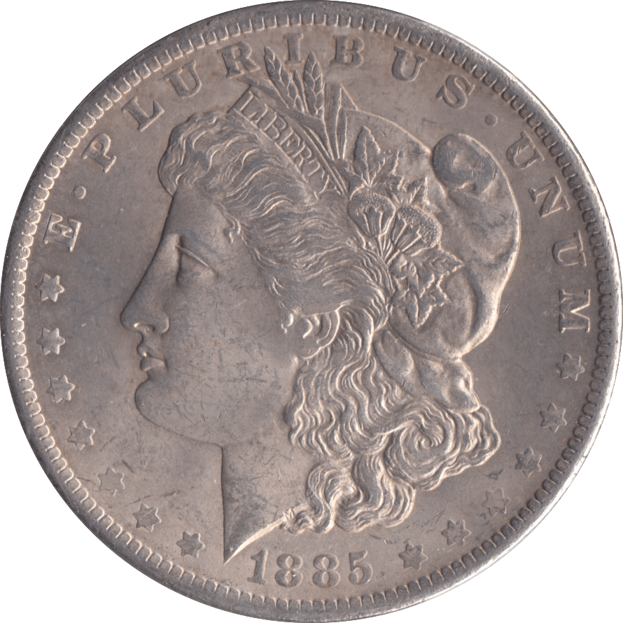 1885 MORGAN DOLLAR USA NEW ORLEANS MINT - SILVER WORLD COINS - Cambridgeshire Coins