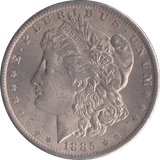 1885 MORGAN DOLLAR USA NEW ORLEANS MINT - SILVER WORLD COINS - Cambridgeshire Coins