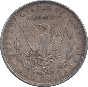 1885 MORGAN DOLLAR USA - SILVER WORLD COINS - Cambridgeshire Coins