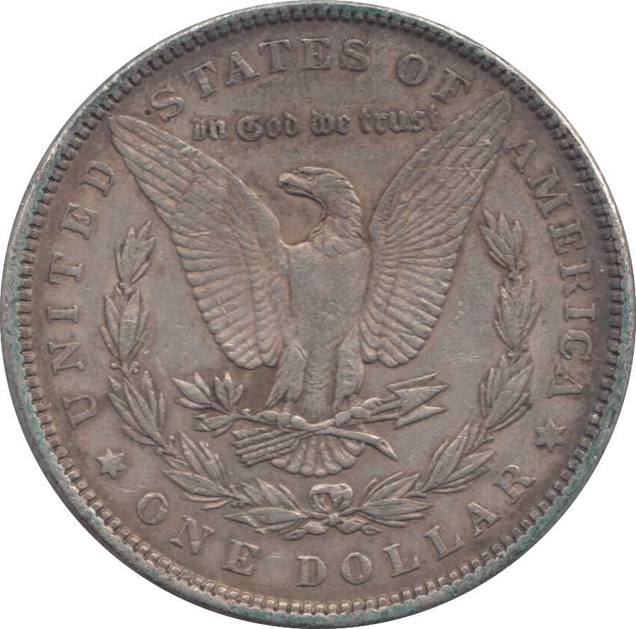 1885 MORGAN DOLLAR USA - SILVER WORLD COINS - Cambridgeshire Coins