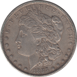 1885 MORGAN DOLLAR USA - SILVER WORLD COINS - Cambridgeshire Coins