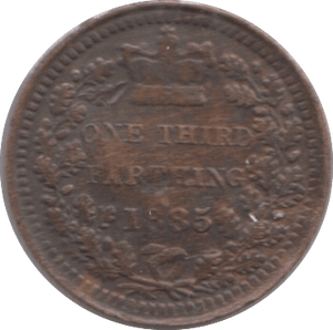1885 ONE THIRD FARTHING ( GF ) - One Third Farthing - Cambridgeshire Coins