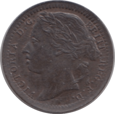 1885 ONE THIRD FARTHING ( UNC ) - One Third Farthing - Cambridgeshire Coins