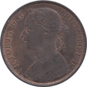 1885 PENNY ( AUNC ) - Penny - Cambridgeshire Coins