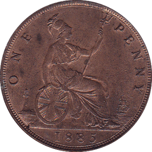 1885 PENNY ( BU ) - Penny - Cambridgeshire Coins