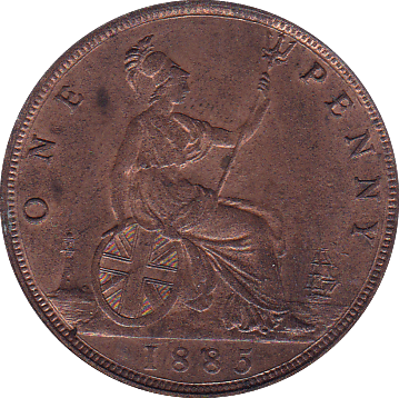 1885 PENNY ( BU ) - Penny - Cambridgeshire Coins