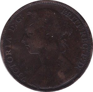 1885 PENNY ( F ) - Penny - Cambridgeshire Coins