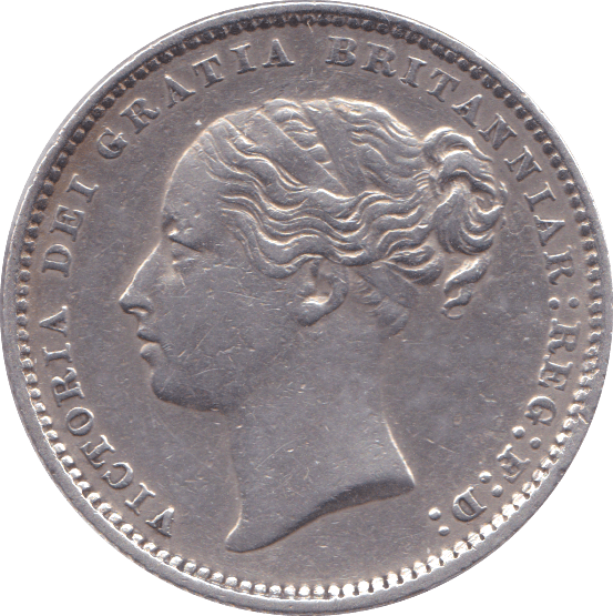 1885 SHILLING ( EF ) CLEANED - Shilling - Cambridgeshire Coins