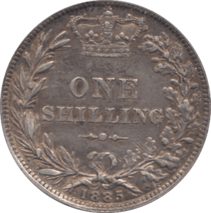 1885 SHILLING ( EF ) - Shilling - Cambridgeshire Coins