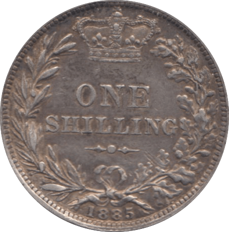 1885 SHILLING ( EF ) - Shilling - Cambridgeshire Coins