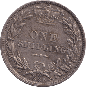1885 SHILLING ( EF ) - Shilling - Cambridgeshire Coins