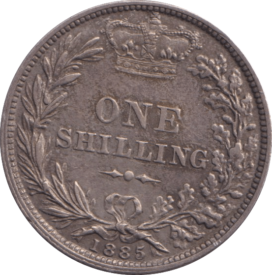 1885 SHILLING ( EF ) - Shilling - Cambridgeshire Coins