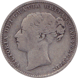 1885 SHILLING ( F ) - Shilling - Cambridgeshire Coins