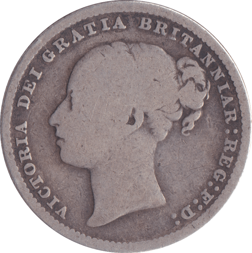 1885 SHILLING ( FAIR ) C - Shilling - Cambridgeshire Coins