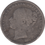 1885 SHILLING ( FAIR ) D - Shilling - Cambridgeshire Coins