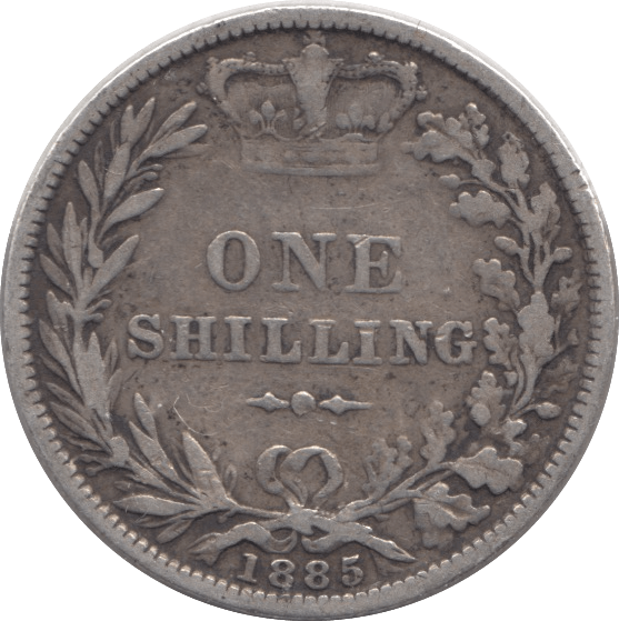 1885 SHILLING ( GF ) - Shilling - Cambridgeshire Coins