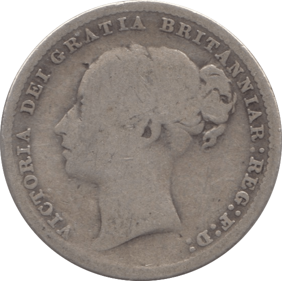 1885 SHILLING ( NF ) - Shilling - Cambridgeshire Coins