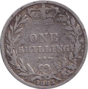 1885 SHILLING ( NF ) - Shilling - Cambridgeshire Coins