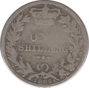 1885 SHILLING ( NF ) - Shilling - Cambridgeshire Coins