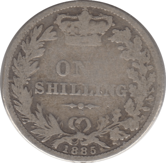 1885 SHILLING ( NF ) - Shilling - Cambridgeshire Coins