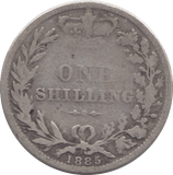 1885 SHILLING ( NF ) - SHILLING - Cambridgeshire Coins