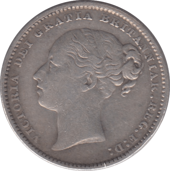 1885 SHILLING ( VF ) - Shilling - Cambridgeshire Coins