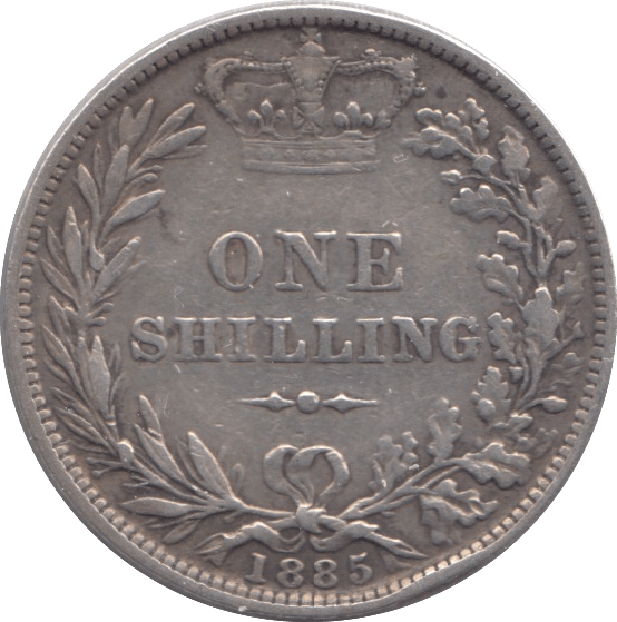 1885 SHILLING ( VF ) - Shilling - Cambridgeshire Coins