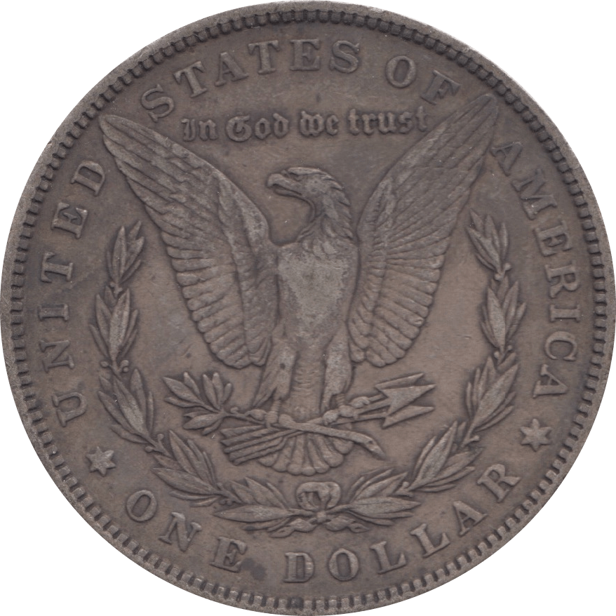1885 SILVER MORGAN DOLLAR USA 4 - SILVER WORLD COINS - Cambridgeshire Coins