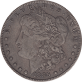 1885 SILVER MORGAN DOLLAR USA 4 - SILVER WORLD COINS - Cambridgeshire Coins