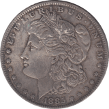1885 SILVER MORGAN DOLLAR USA NEW ORLEANS MINT 5 - SILVER WORLD COINS - Cambridgeshire Coins