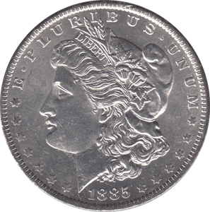 1885 SILVER MORGAN DOLLAR USA NEW ORLEANS MINT - SILVER WORLD COINS - Cambridgeshire Coins