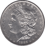 1885 SILVER MORGAN DOLLAR USA NEW ORLEANS MINT - SILVER WORLD COINS - Cambridgeshire Coins