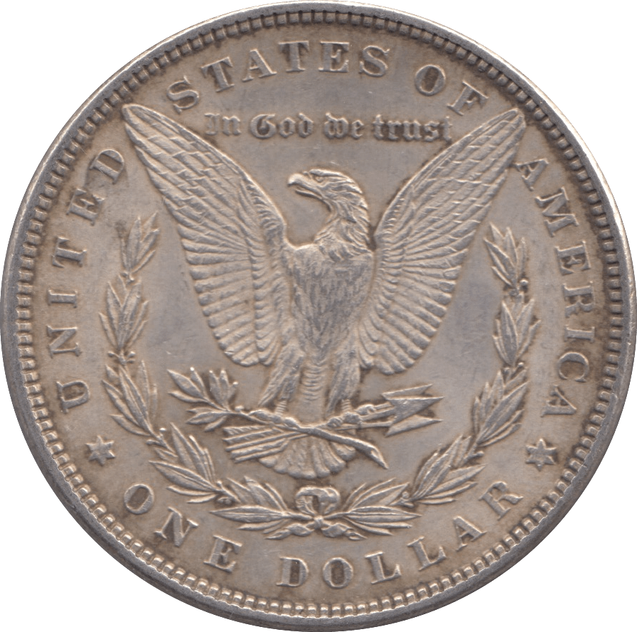 1885 SILVER MORGAN DOLLAR USA - SILVER WORLD COINS - Cambridgeshire Coins