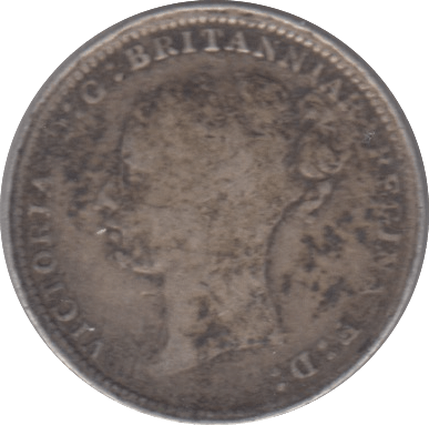 1885 SILVER THREEPENCE ( FINE ) - Threepence - Cambridgeshire Coins