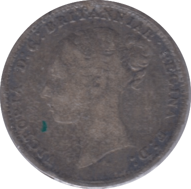 1885 SILVER THREEPENCE ( GF ) 6 - Threepence - Cambridgeshire Coins
