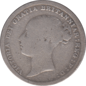 1885 SIXPENCE ( FAIR ) 8 - SIXPENCE - Cambridgeshire Coins