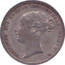 1885 SIXPENCE ( UNC ) - Sixpence - Cambridgeshire Coins