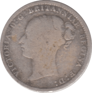 1885 THREEPENCE ( FAIR ) - Threepence - Cambridgeshire Coins