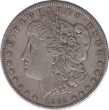 1885 USA SILVER MORGAN DOLLAR PHILADELPHIA MINT - SILVER WORLD COINS - Cambridgeshire Coins