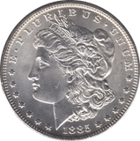 1885 USA SILVER MORGAN DOLLAR PHILADELPHIA MINT - SILVER WORLD COINS - Cambridgeshire Coins
