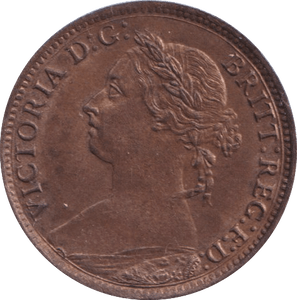 1886 FARTHING ( BU ) - Farthing - Cambridgeshire Coins