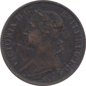 1886 FARTHING ( FAIR ) - Farthing - Cambridgeshire Coins