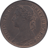 1886 FARTHING ( UNC ) 4 - Farthing - Cambridgeshire Coins