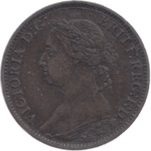 1886 FARTHING ( VF ) 18 - Farthing - Cambridgeshire Coins