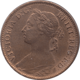 1886 FARTHING ( VF ) - Farthing - Cambridgeshire Coins
