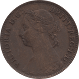 1886 FATHING 2 ( VF ) 67 - Farthing - Cambridgeshire Coins