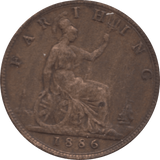 1886 FATHING 2 ( VF ) 67 - Farthing - Cambridgeshire Coins