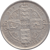 1886 FLORIN ( EF ) - Florin - Cambridgeshire Coins